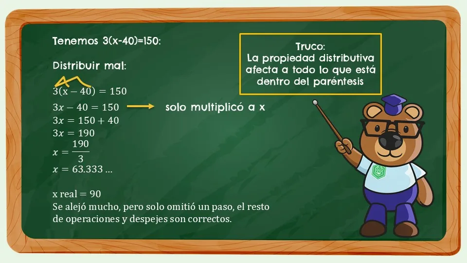 ejemplo matemático para aprender fácil